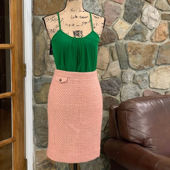 J. Crew Dresses & Skirts - J. Crew The Pencil Skirt wool blend skirt size 10